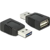 DeLOCK 65965 Adapter EASY-USB 2.0-A Stecker zu USB 2.0-A Buchse