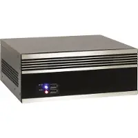 Inter-Tech IPC S21 - Mini boîtier de serveur - Mini-ITX - pas d'alimentation (FlexATX) - USB
