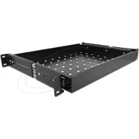 DeLOCK - Rack-Schublade - Schwarz - 1U - 48.3 cm (19")