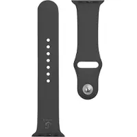 Source Bracelet en silicone Watch 1/2/3/4/5/6/7/SE 38/40/41mm (Silicone), Sangles de montre, Noir