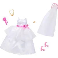 Barbie Clothes Bridal Fashion Pack pour Doll le jour du mariage 1 tenue avec accessoires pour un look complet
