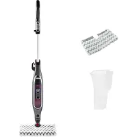 Shark S6003UK nettoyeur vapeur Steam mop 0,35 L 1200 W Bordeaux, Métallique