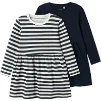 Name It Mini Robe 'NMFVivia' marine / blanc