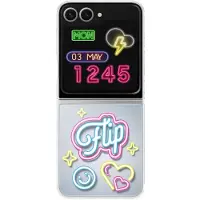 Samsung Coque Galaxy Z Flip6 et Flip7 FE - Clear