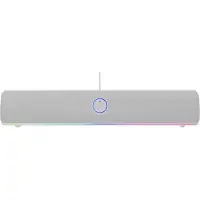 Genesis NCS-2305, 2.0 canaux/canaux, 10 W, 10 W, 75 dB, 100 - 20000 Hz, Blanc