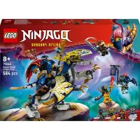 LEGO NINJAGO 71843 Rogue et le dragonnier robotique