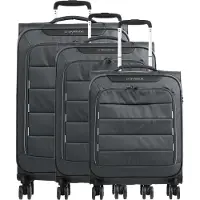 Travelite Valise à roulettes SKAII 4W L / M / S, gris Summit