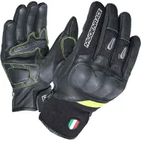 MUGENRACE Neo Court Gants Noir Jaune Néon Taille XS