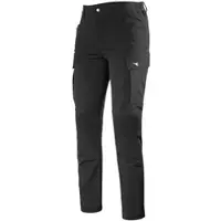 Diadora Pantalon de travail - pour femme - Ability Athena - noir - T46
