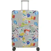 Travelite pull-over accessoires de voyage Trolley Cover Multi Color / Tickets coloré