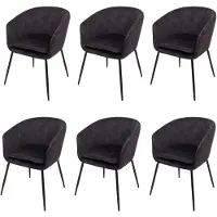 MCW Chaise de salle à manger -O28 (lot de 6)