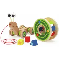 Hape Snail Crawl Multicolore 30.0 Enfants