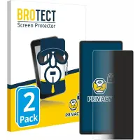 BROTECT Protection Anti-Espion (2 pcs, Nubia Red Magic), Téléphone portable : film de protection, Transparent