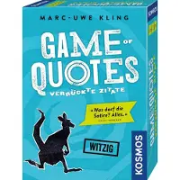 Kosmos 692926 Game of Quotes - Verrückte Zitate Kartenspiel