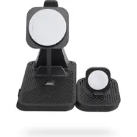 ZENS MagSafe Chargeur sans Fil 3-en-1 avec support pour iPad Noir