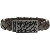 Police S14ahw03b Bracelet Marron Homme
