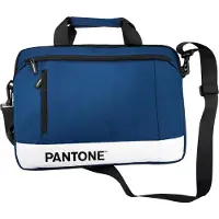 Pantone Universe PT-BPC002N sacoche d'ordinateurs portables 15.6" Sac Messenger Bleu et Blanc
