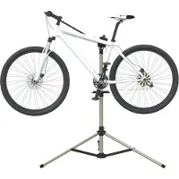 vidaXL Béquille de montage pour vélo Pliable Réglable 120-165cm Aluminium
