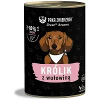 Paka Zwierzaka Seventh Heaven 6x400 g - Lapin et bœuf