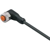 Ifm Electronic Prise de câble, Câble + prise électronique, Noir