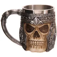 Puckator Totenkopf Krieger dekorativer Krug