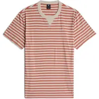 G-Star T-Shirt beige / rouge
