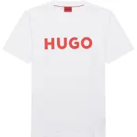 HUGO BOSS T-Shirt 'Dulivio' rouge / blanc