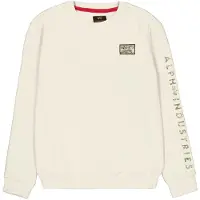 Alpha industries Camo Sleeve Sweatshirt Beige XL Homme