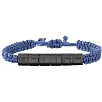 Police Pj26453bsun02 Bracelet Bleu Homme