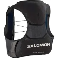 Salomon - Gilet d'hydratation - S/Lab Pulsar 3 Set Black/White - Taille XS - Noir