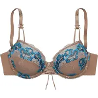 Nuance Soutien-gorge bleu néon / moka