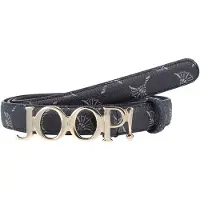 JOOP! Ceinture bleu foncé / blanc