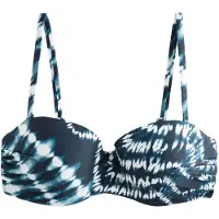 Next Hauts de bikini bleu marine / bleu fumé / blanc
