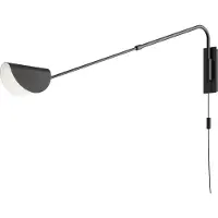 Maytoni Applique murale Mollis, Applique murale G9 Noir (G9)