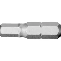 Facom Embout 1/4'' 6 pans ,0 longueur 25 mm EH108