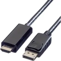Value 11.99.5787 Câble Vidéo Et Adaptateur 3 M Displayport Noir