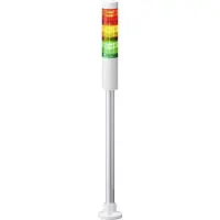 PATLITE Colonne lumineuse LR4-302PJNW-RYG câblée LED