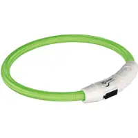 Trixie - Anneau lumineux USB - Vert - L / XL