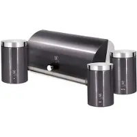 Berlinger Haus Chlebak Z Zestawem Pojemników Bh-6732 Carbon Pro