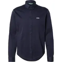BOSS Motion L 10263169 01 Long Sleeve Shirt Bleu,Noir M Homme