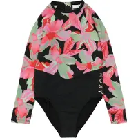 Roxy Active Rg Junior Long Sleeve Back Zip Shorty Multicolore 16 Years Fille