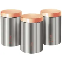 Berlinger Haus Set de rangement BH-6273 Métallique 3 pièces