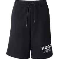 HUGO Pantalon 'Nomario' noir / blanc