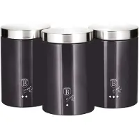 Berlinger Haus Conteneurs de cuisine BH-6718 graphite 3 pièces