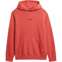 Superdry Homme Sweat à Capuche Micro Logo Red Taille: M