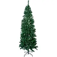Clayre & Eef Sapin de Noël 210 cm Vert Plastique