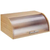 Klausberg Chlebak Pojemnik Bambusowy Na Pieczywo Kb-7874, Lunch box, Marron