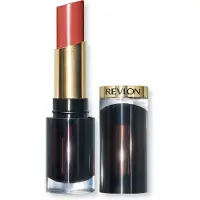 Revlon Revlon, Rouge à lèvres Super Lustrous Glass Shine, haute brillance, formule crémeuse et hydratante, infusée en acide hyaluronique, aloe vera et quartz rose 014 Glaring Coral, 3.1g
