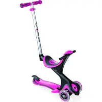 Globber Go Up Comfort Scooter Rose Enfants