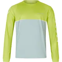 Endura Core Printed L/S Tee RE5107 - hommes, long, ample, vert lime - Taille M
